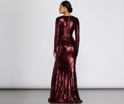 Braelynn Formal Sequin Mermaid Dress