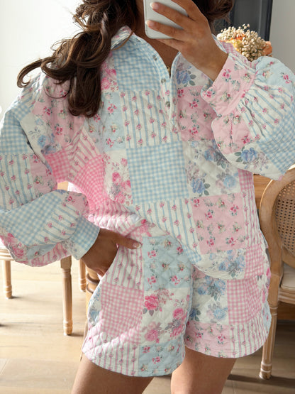 Cotton Candy Skies Quilted Set RESTOCK