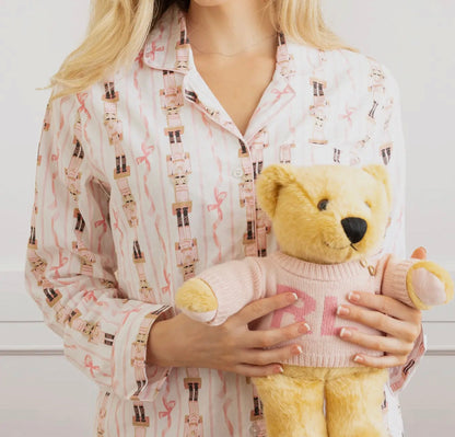 Nutcracker & Bows Pjs 100% Cotton