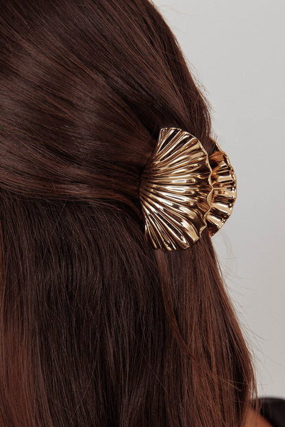 Palm Beach Shell Clip Gold