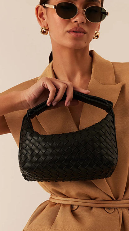 Isabelle Handle Bag - Black