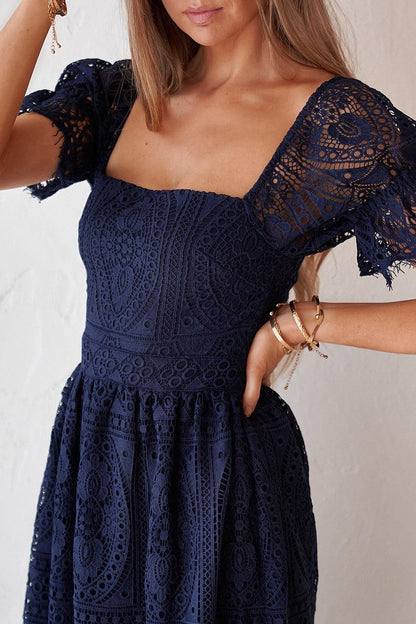Remie Dress - Navy