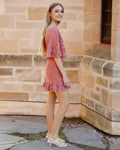 Rey Dress - Mauve