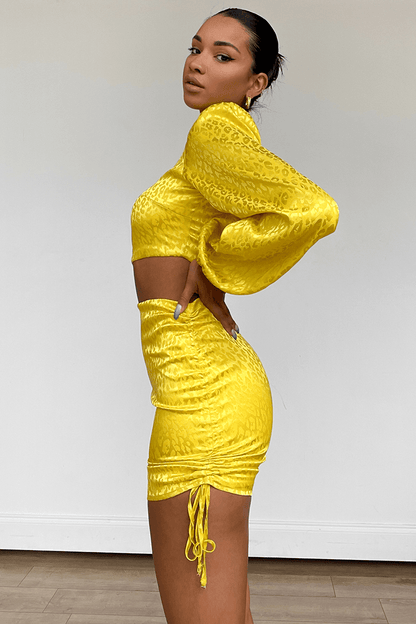 Stella Mini Dress - Yellow